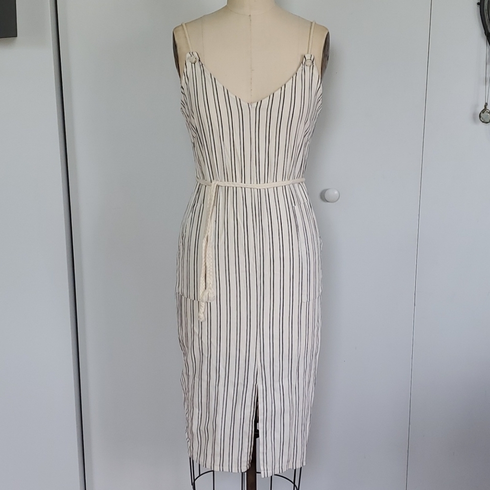 VTG Striped Slip Dress